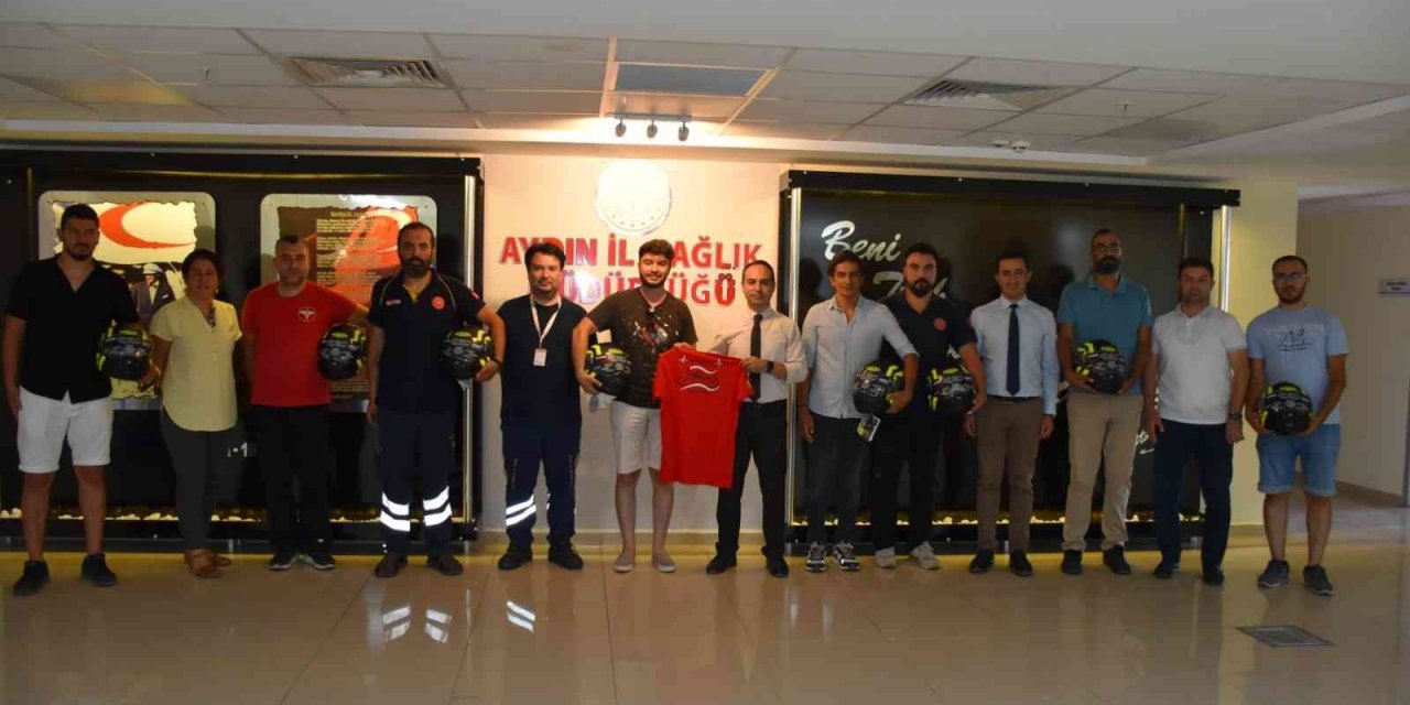 Aydın’ın motorize kahramanlarına özel tasarım kıyafet