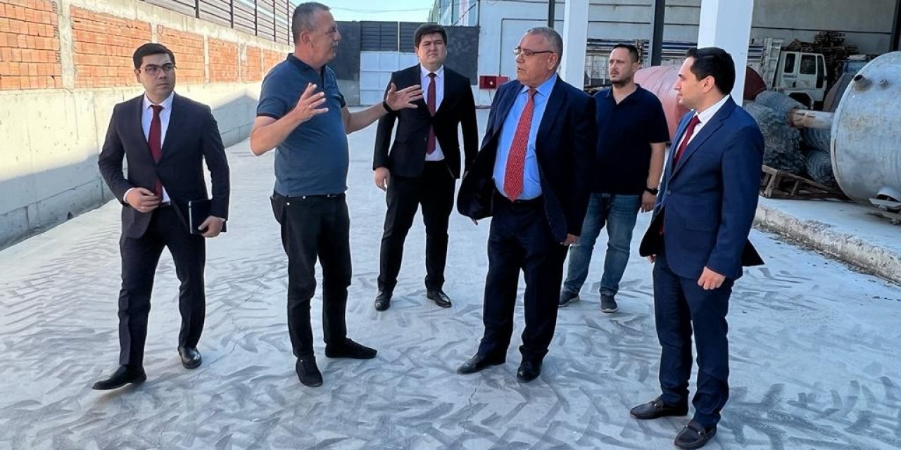 Başkan Özer, Özbek heyete kooperatifçiliğin temellerini anlattı