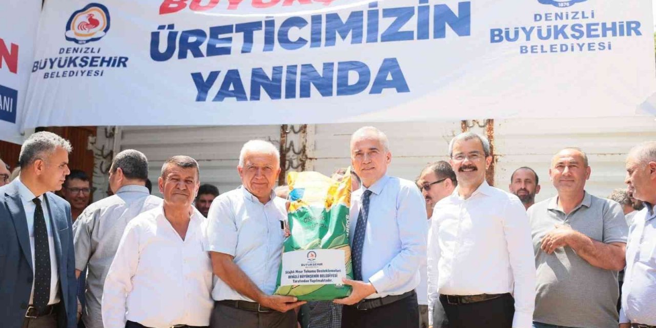 Büyükşehirden çiftçilere bayram hediyesi