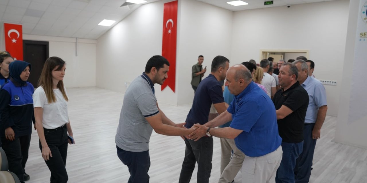 Seydikemer Belediyesi’nde bayramlaşma programı düzenlendi