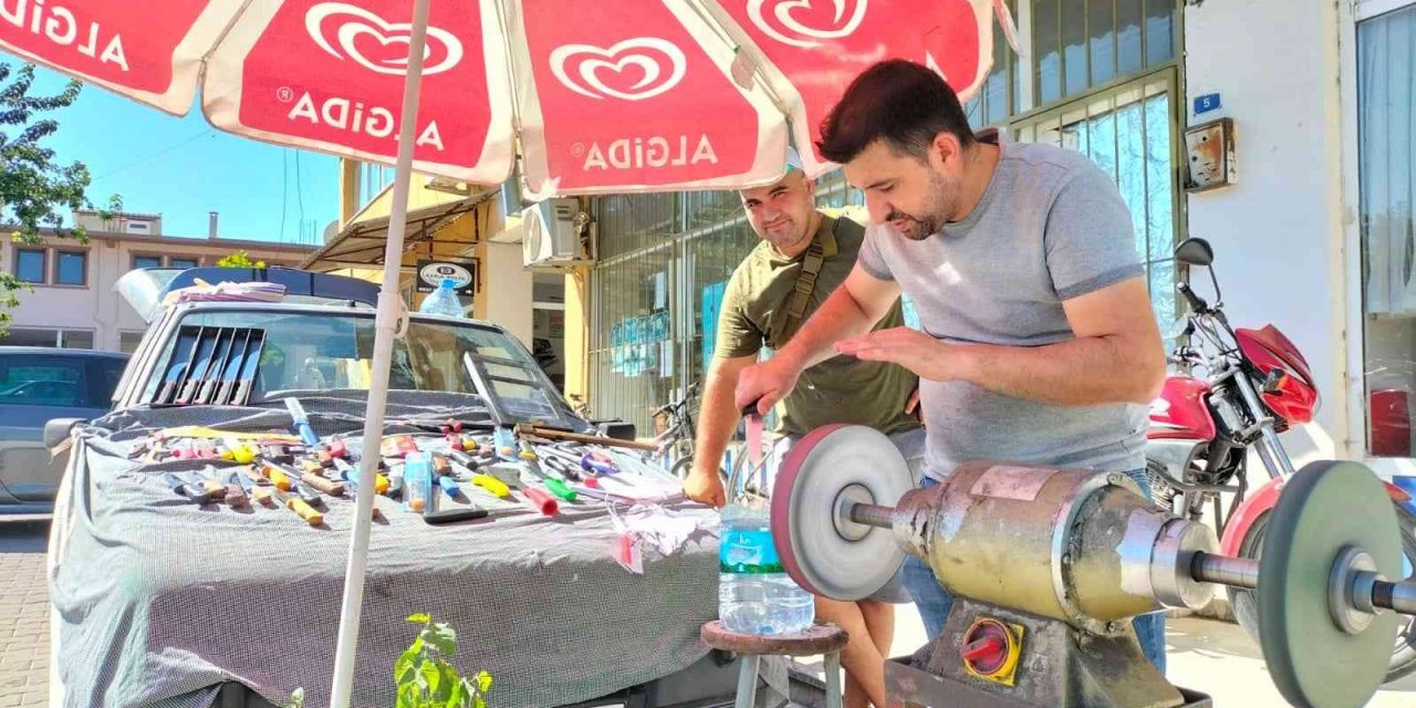 Köyceğiz’de bileme ustaları fazla mesai yapıyor