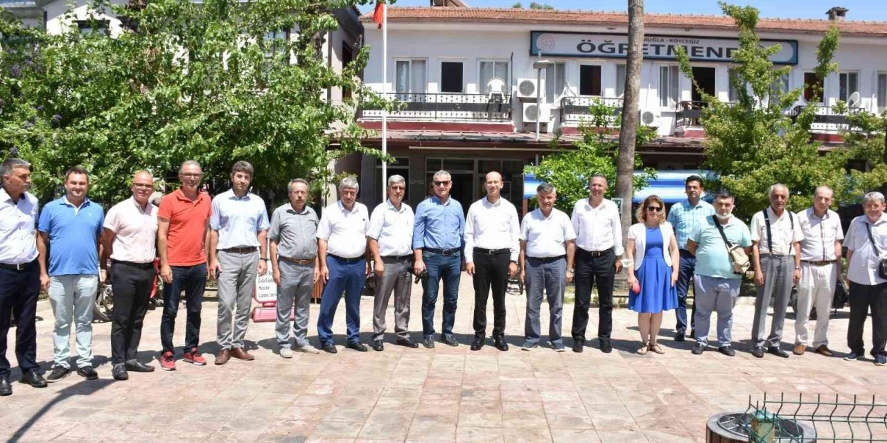 Köyceğiz’de protokol bayramlaştı