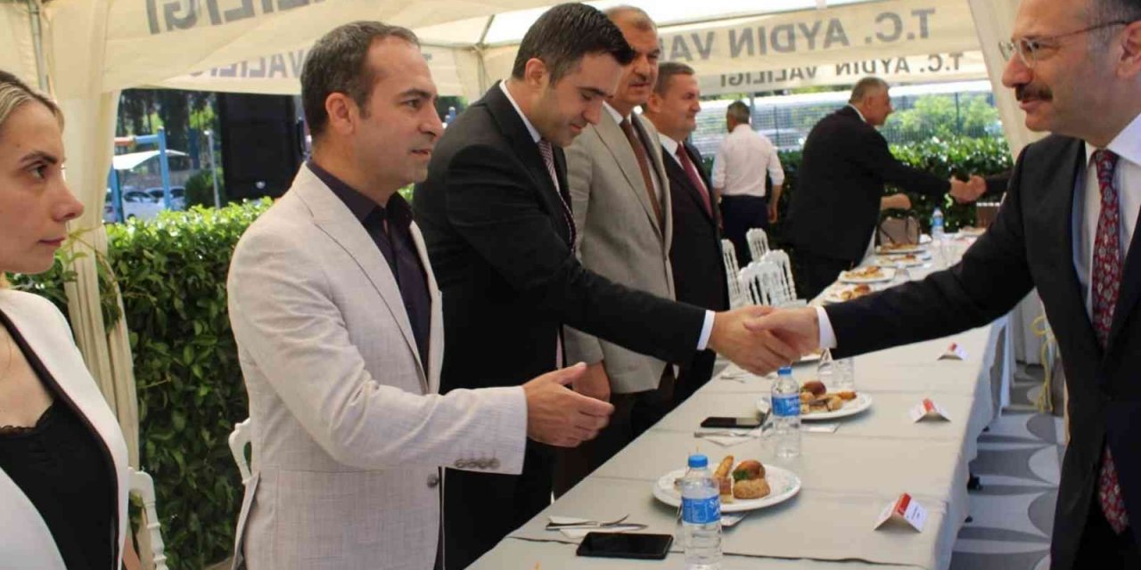 Aydın Protokolü Bayramlaştı