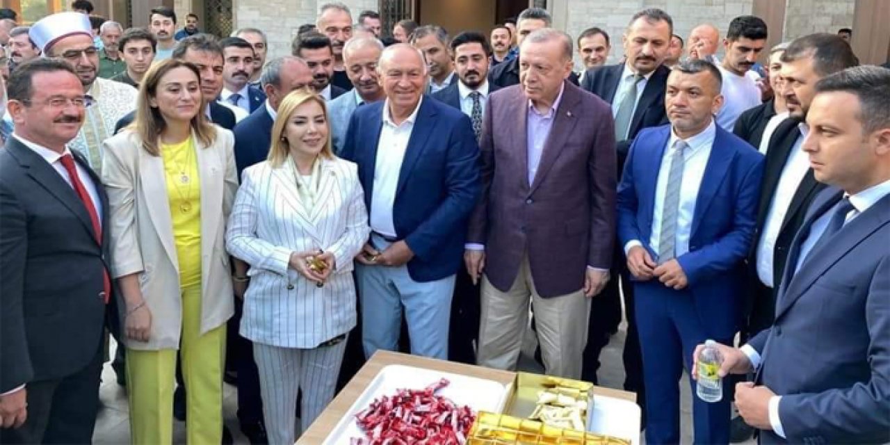 Cumhurbaşkanı Erdoğan, partililerle bayramlaştı