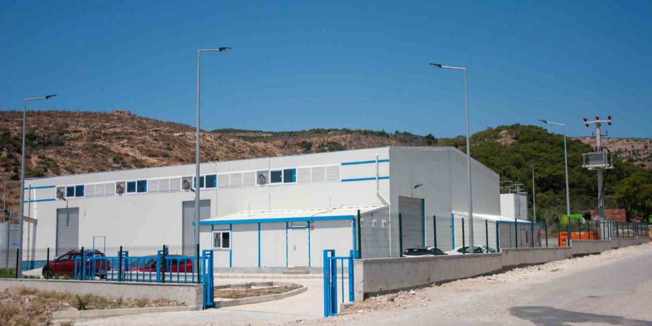 Çandarlı Göleti İçmesuyu Arıtma Tesisi hizmete girdi