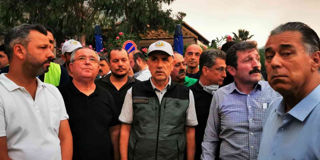 Bakan Kirişci: “Gece görüşlü yangın söndürme helikopterlerini ilk kez Datça yangınında deneyeceğiz”