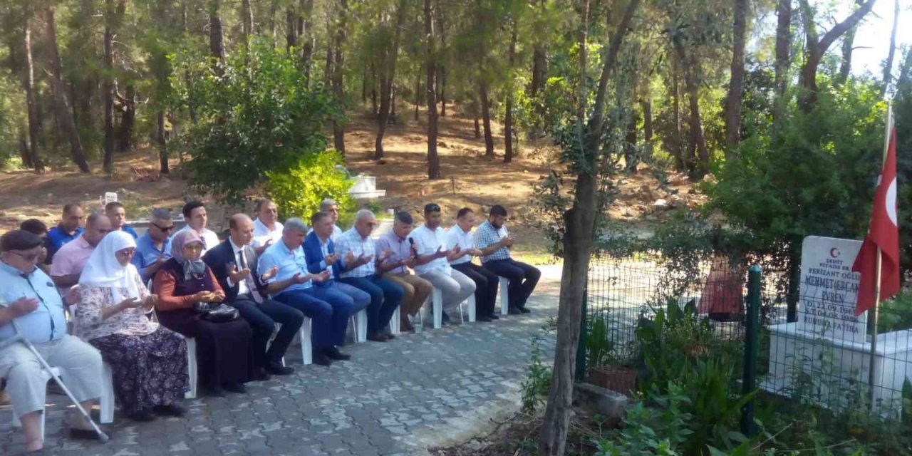 Köyceğiz’de şehitler anılarak, dualar edildi