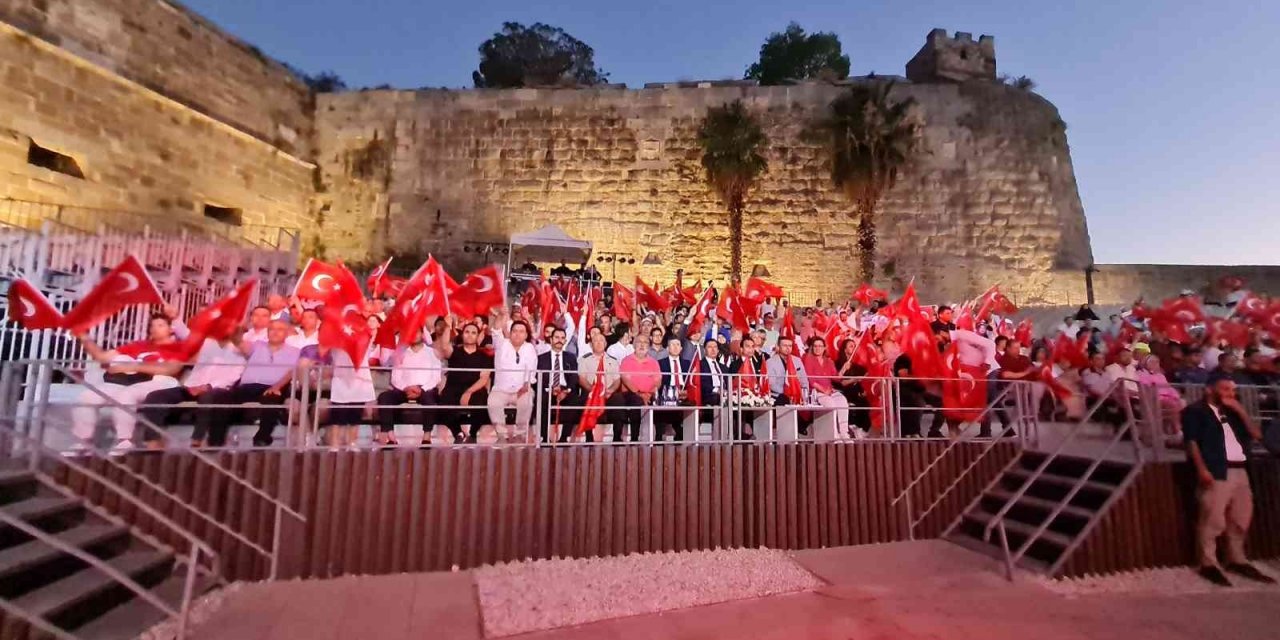 Bodrum’da 15 Temmuz Programı  Bodrum Kalesi’nde yapıldı