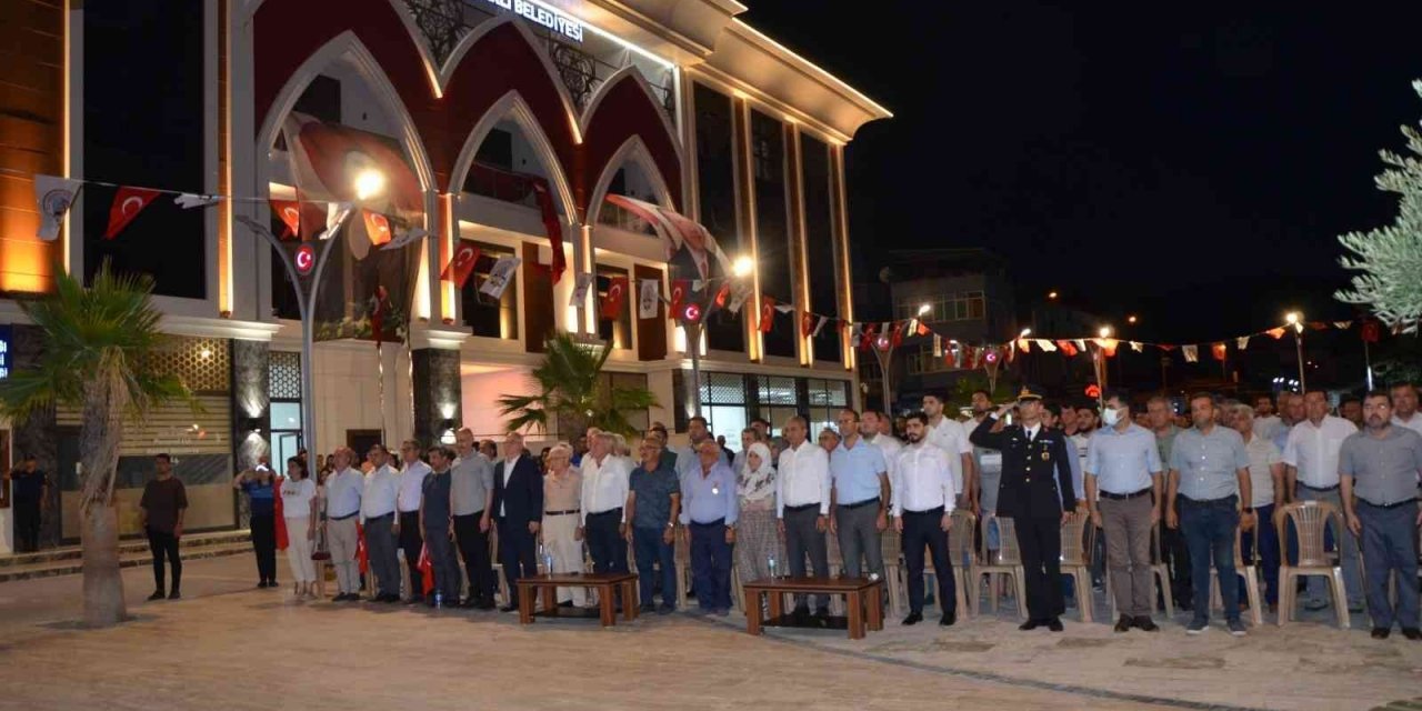 Koçarlı’da 15 Temmuz Demokrasi ve Milli Birlik Günü anma programı gerçekleşti