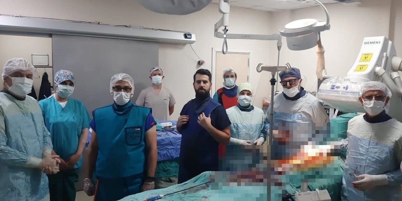 Aydın Devlet Hastanesi, başarılı bir operasyona imza attı