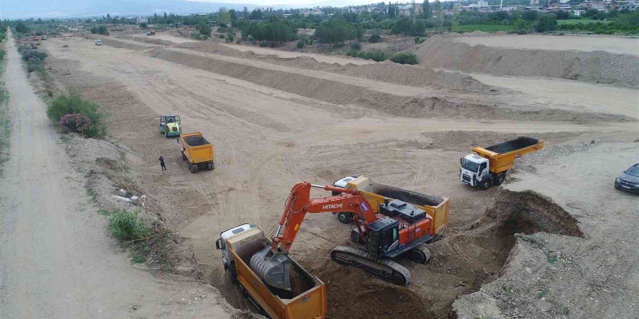 Mergen Çayı’nda ıslah çalışmaları başladı