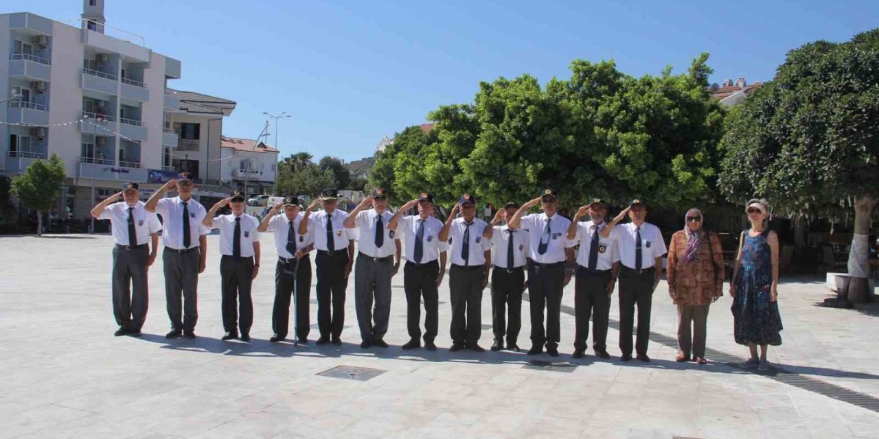 Datça’da Kıbrıs Barış Harekatı’nın 48.yıl dönümü kutlandı