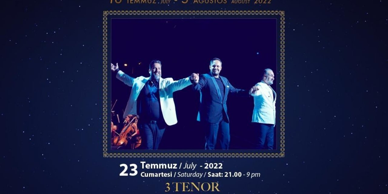 Üç tenor, Bodrum’da konser verecek