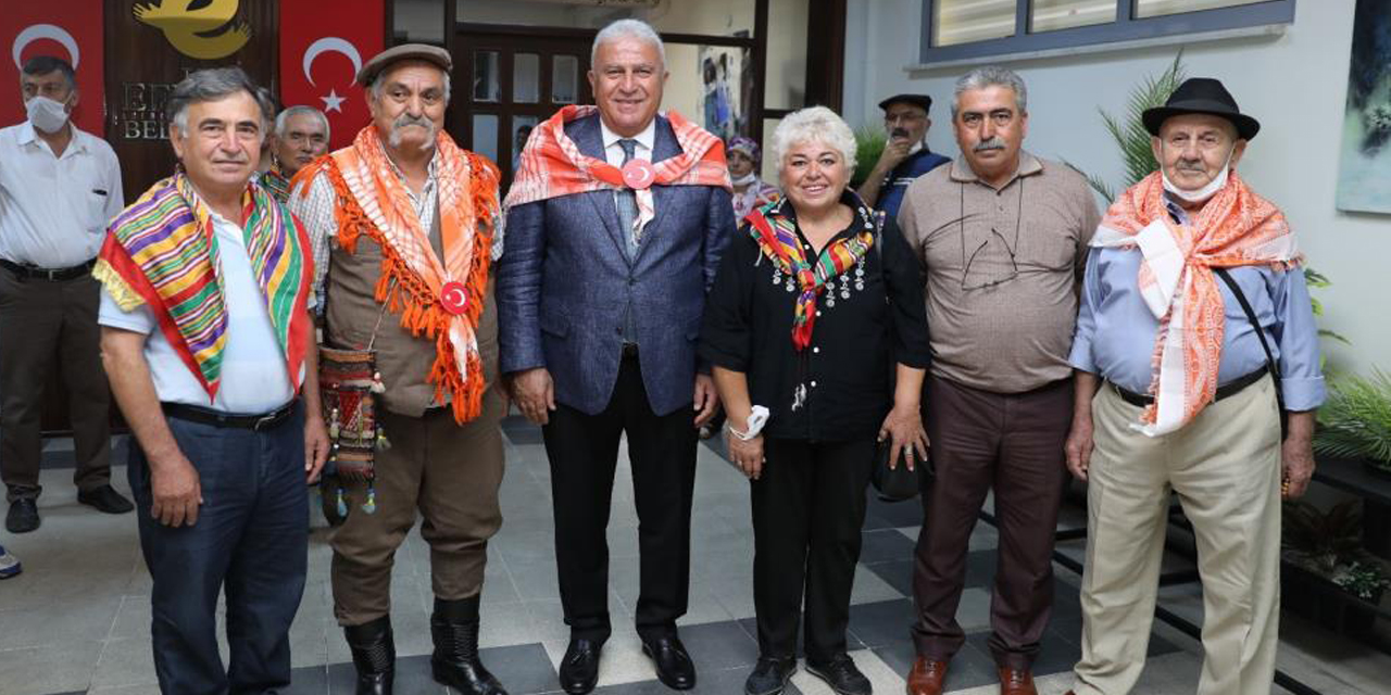 Başkan Atay, yörüklerle bir araya geldi