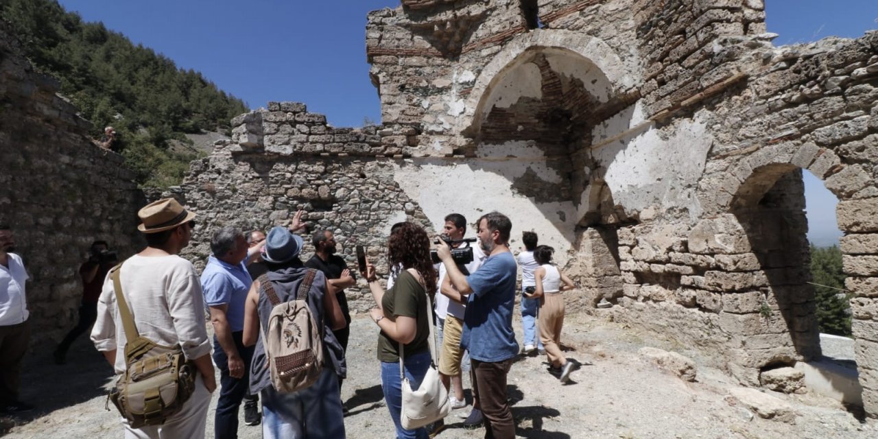 Denizli basını Honaz’da buluştu