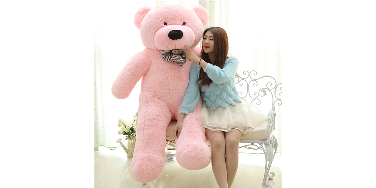 Çocuk ve yetişkinlere özel 160 cm peluş ayı
