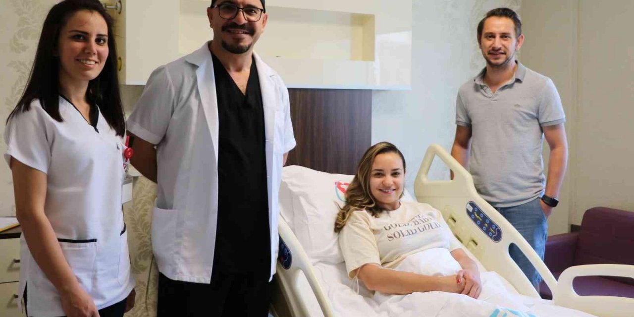 Amerika’dan gelen hasta Tekden’de şifa buldu