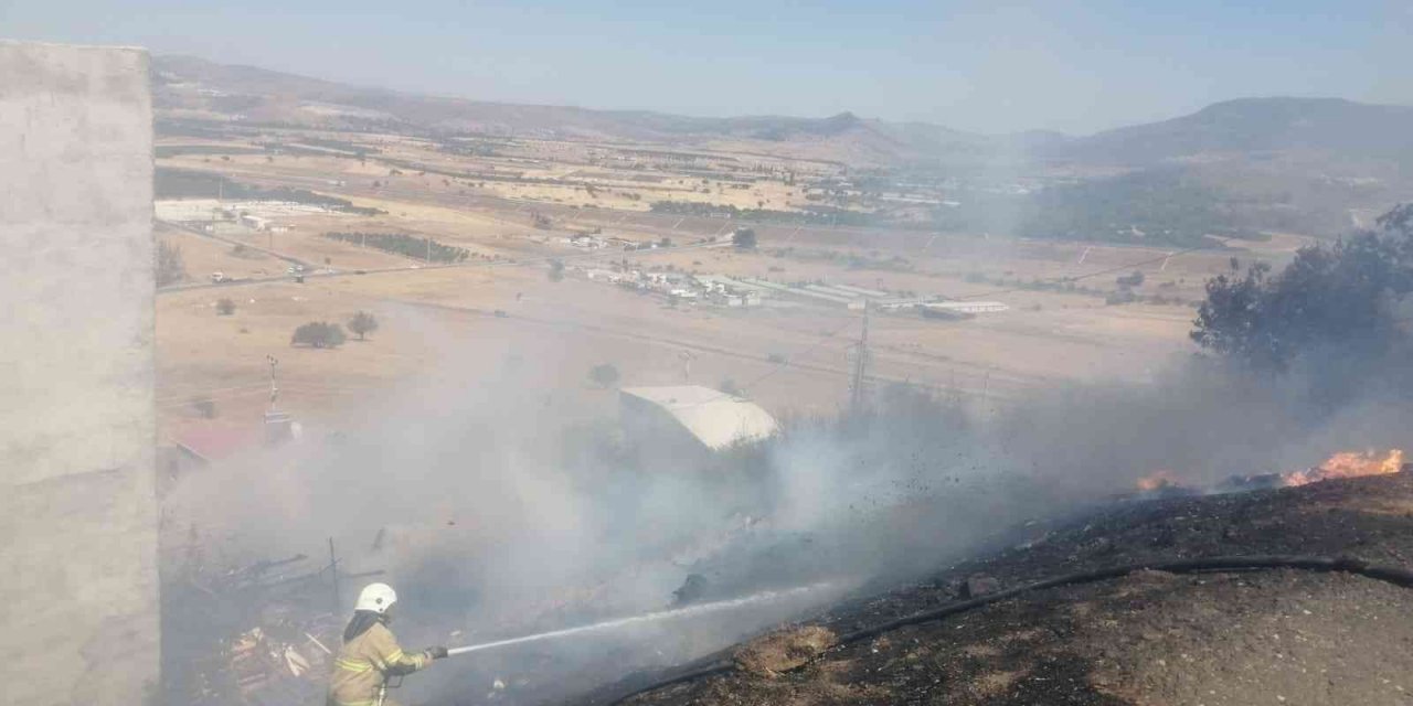 Aliağa’da yangın