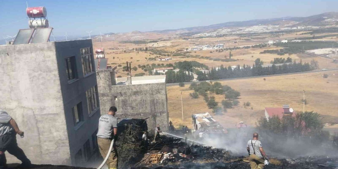 Aliağa yangını kontrol altında