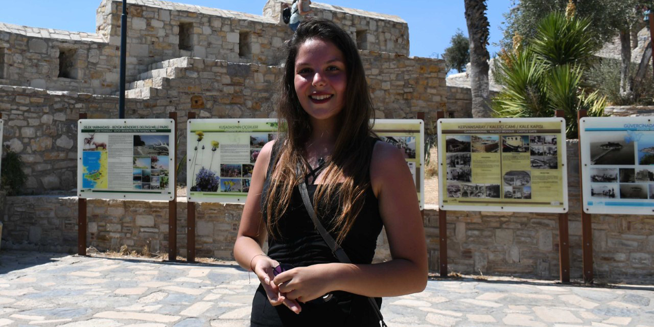 Tarih, sanat ve sporun iç içe geçtiği kale Güvercinada