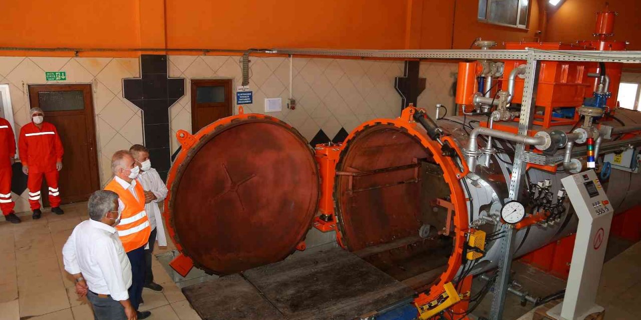 Ege’nin en modern tıbbi atık tesisi