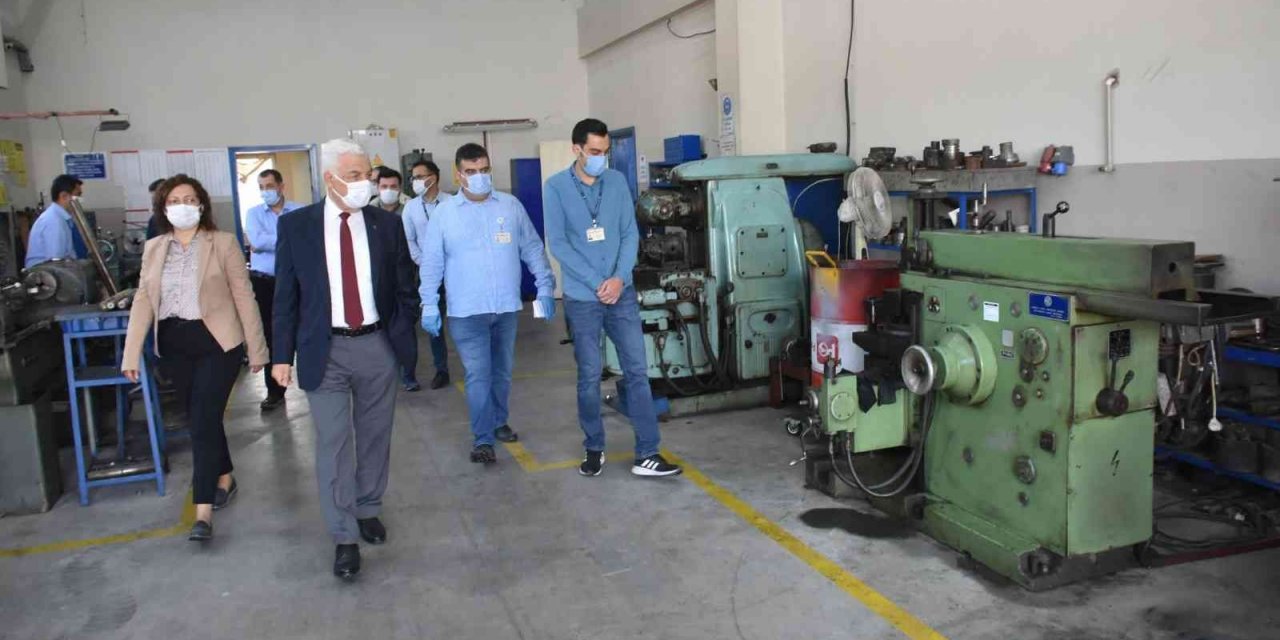 Büyükşehir’in Makine İkmal Tesisinde yüzde 61 tasarruf sağlandı