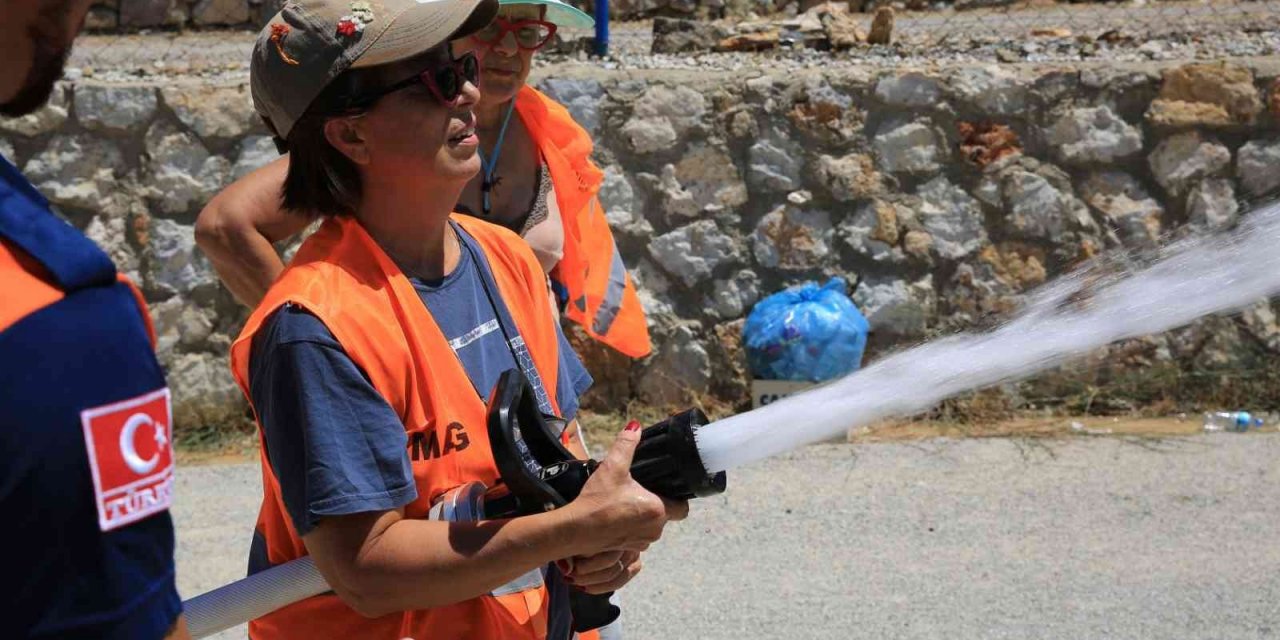 Eğitimli mahalle afet gönüllüleri ile Bodrum afetlere hazır