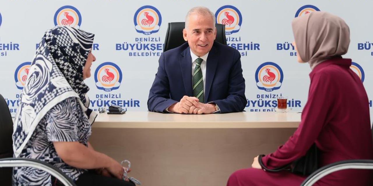 Denizlililerden halk gününe yoğun ilgi