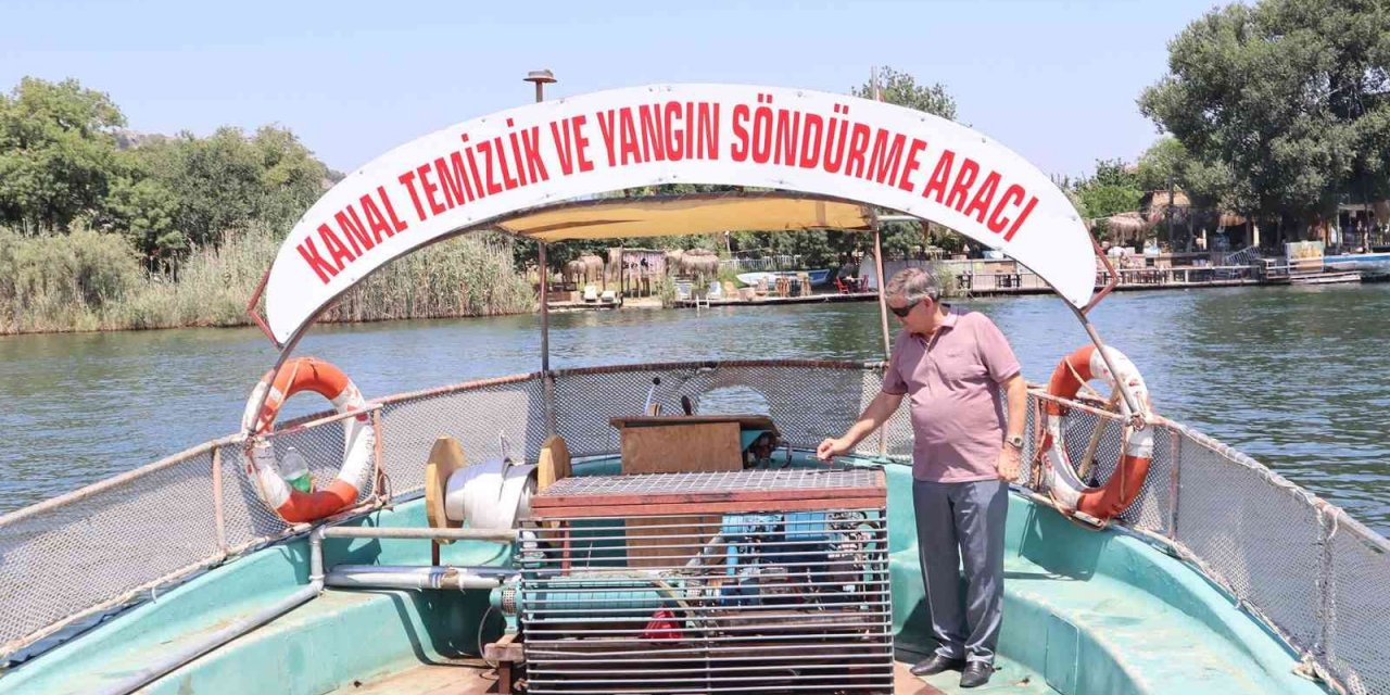 Dalyan Kanallarını Feribot İtfaiye koruyacak