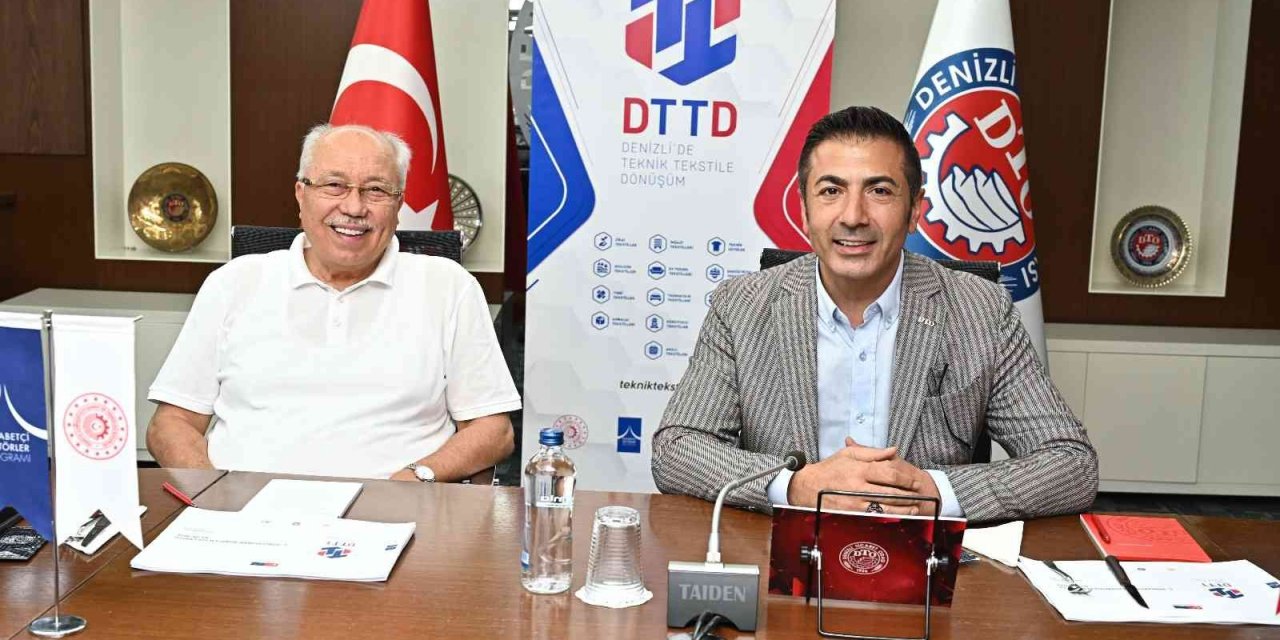 Denizli Teknik Tekstil Merkezi projesi için bir araya geldiler
