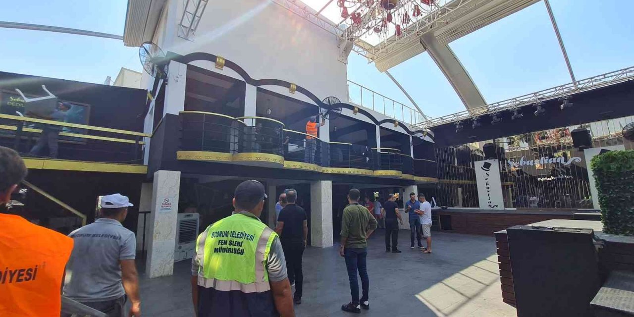 Bodrum’da ünlü isimlerin sahne aldığı mekan yıkılıyor