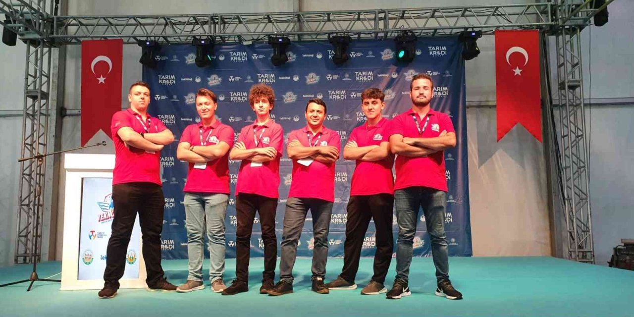 ADÜ Öğrencisi Parlak, çalıştığı proje ile TEKNOFEST 2022 finalinde