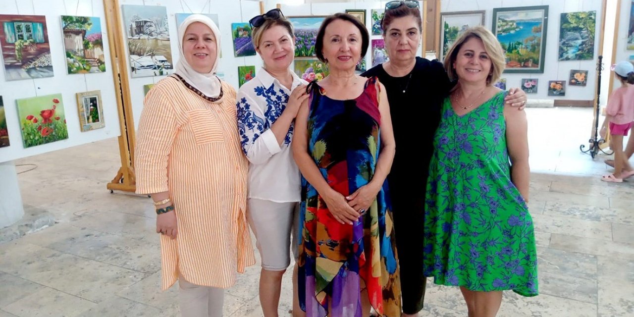 Çeşme’de ilgi çeken sergi