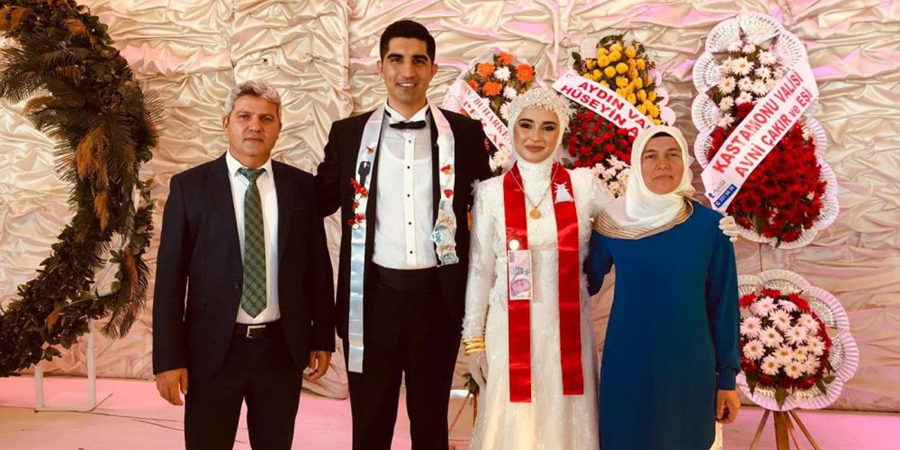 Karacasu Kaymakamı dünya evine girdi