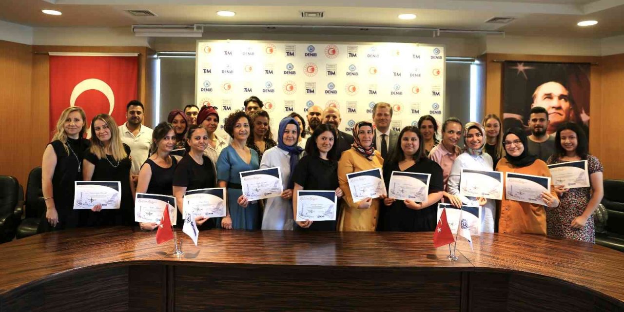 DENİB’in kalite kontrol elemanı yetiştirme projesinde eğitimler tamamlandı