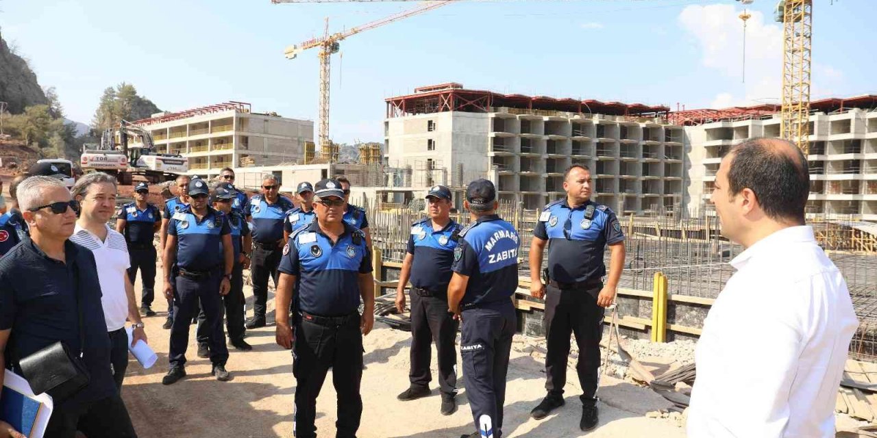 Marmaris’te ’Kızılbük Resort Otel ve Devremülk’ projesinde çalışma durduruldu