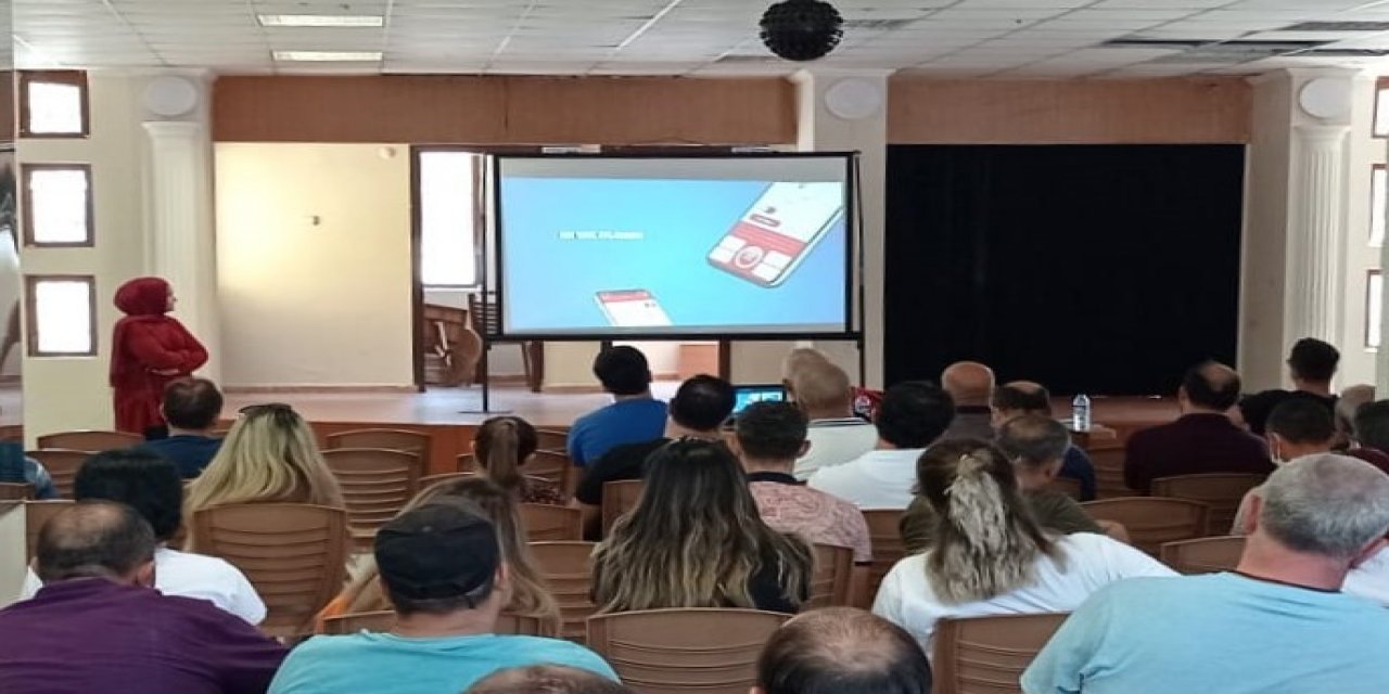 Efeler Belediyesi çalışanlarına afet eğitimi