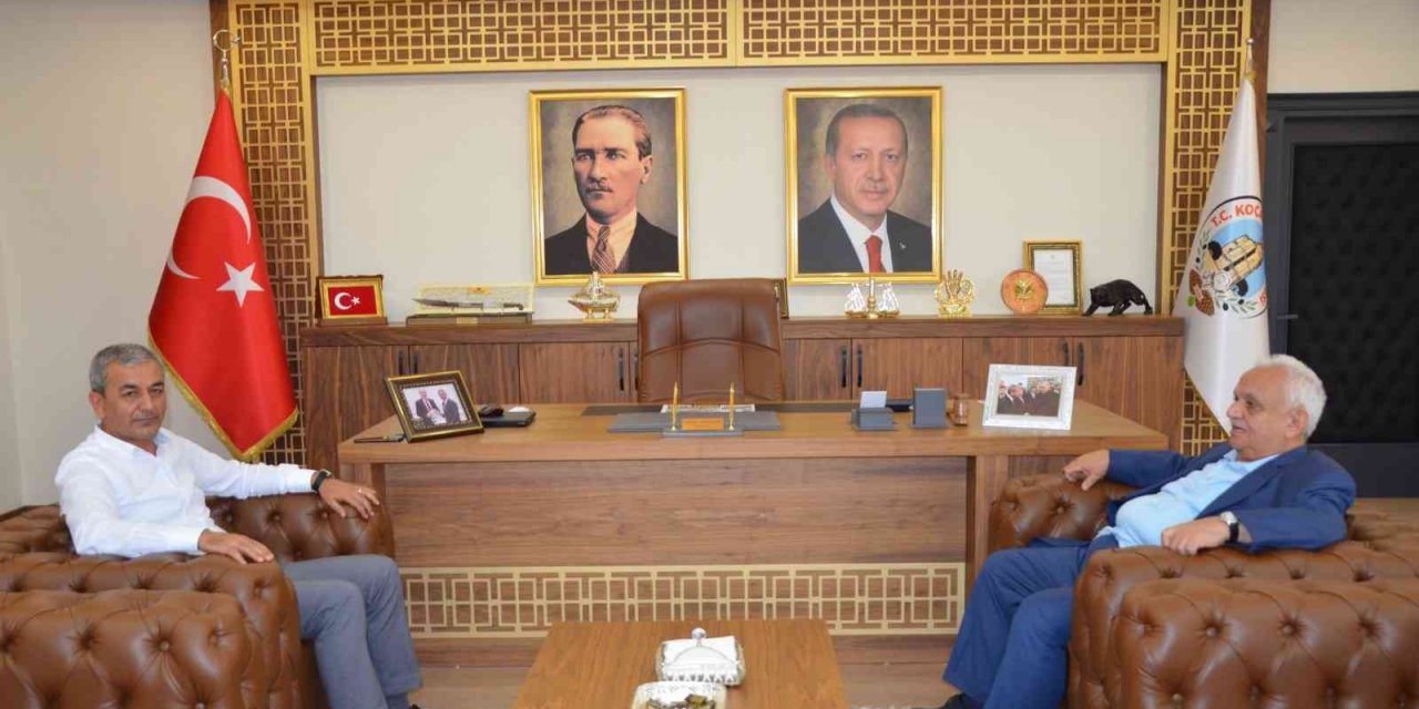 Başkan Kaplan, Kültür ve Turizm Eski Bakanı Atilla Koç’u ağırladı