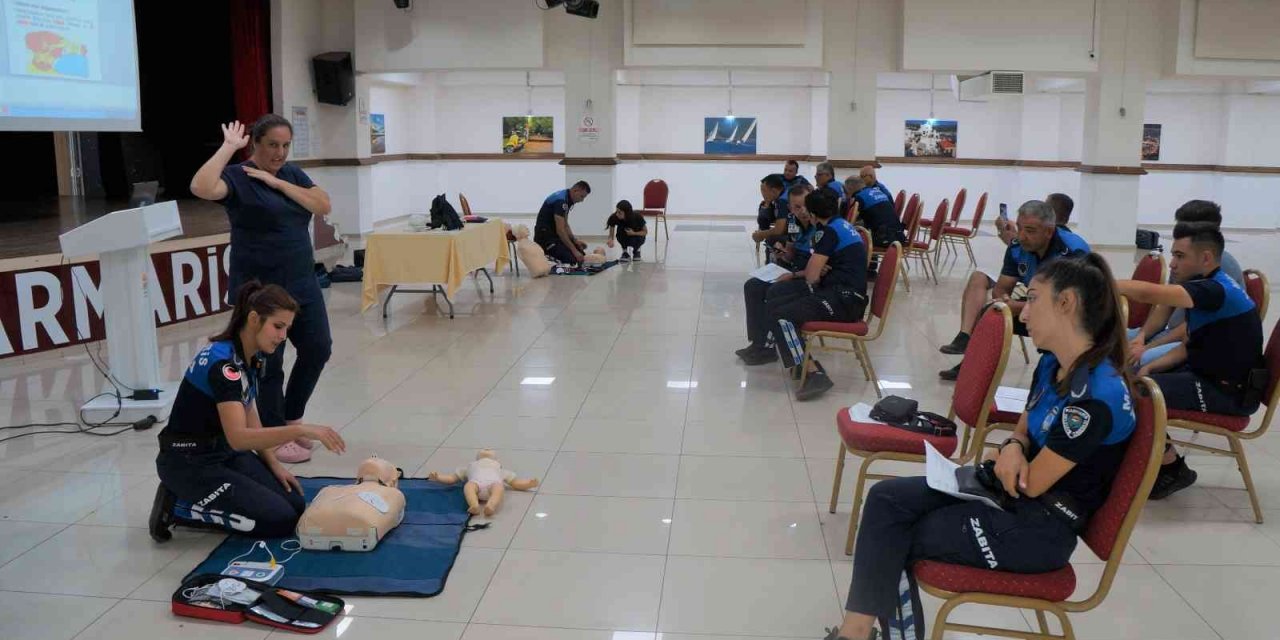 Marmaris Belediyesi personeline ’hayat kurtaran’ eğitim