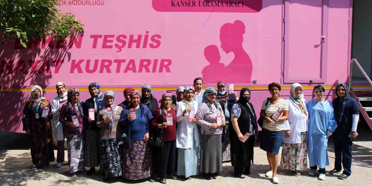 Mobil kanser tarama tırı, yaşamları kurtarmaya devam ediyor