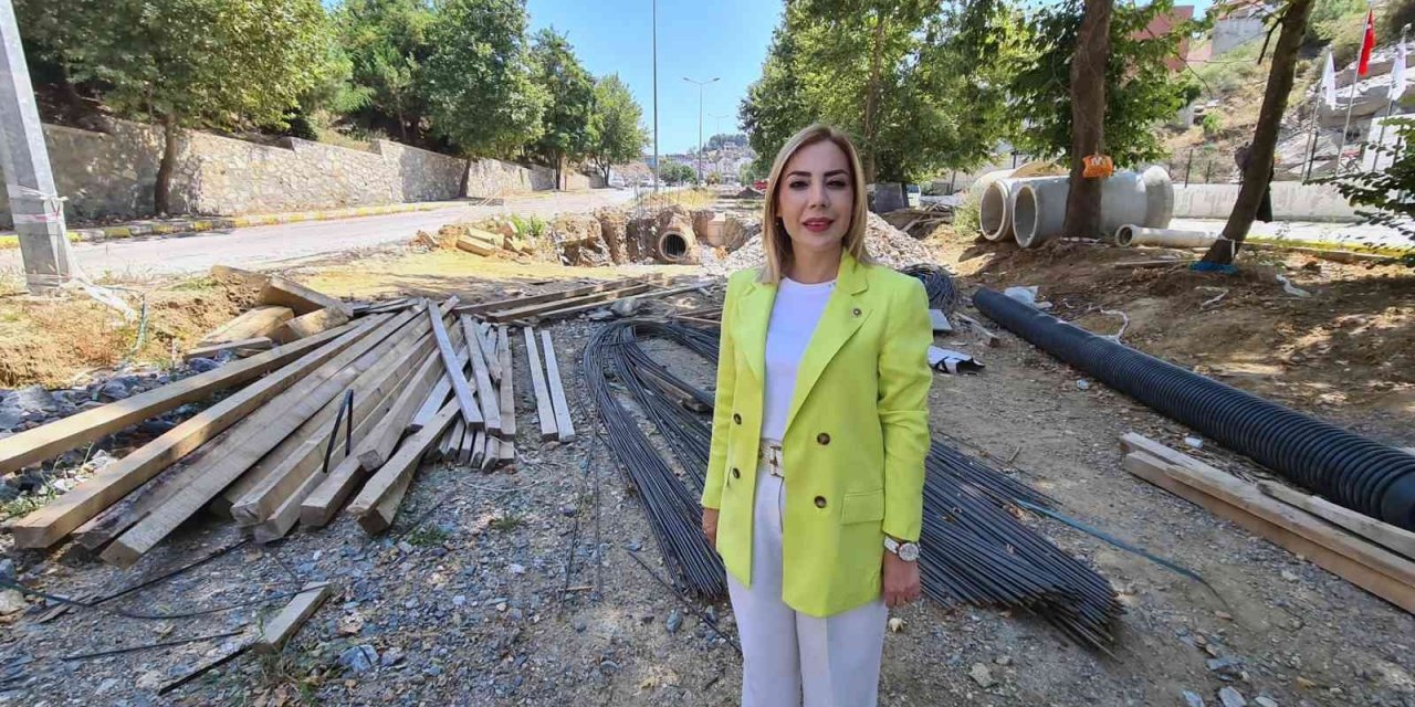 Kavaklıdere yolunda çalışma başlatıldı