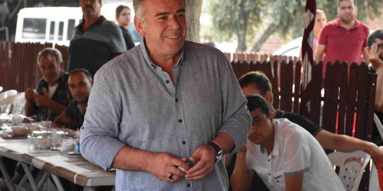 Germencik Belediye Başkanı Öndeş sanayi sitesi esnafı ile kahvaltıda buluştu