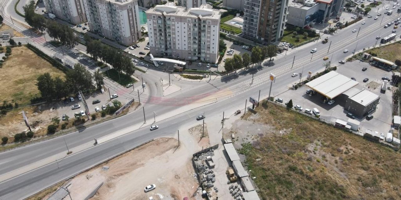 Cahar Dudayev Bulvarı’nda trafik düzenlemesi