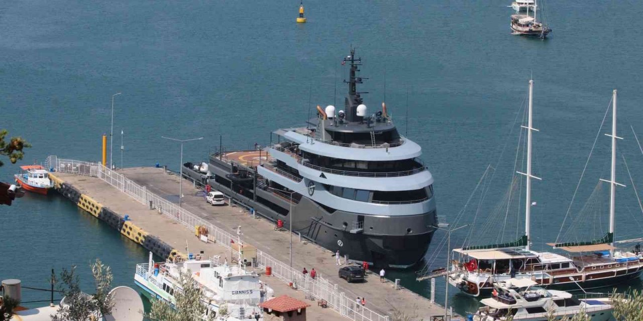 Süper lüks yat "The Ragnar" Fethiye’de