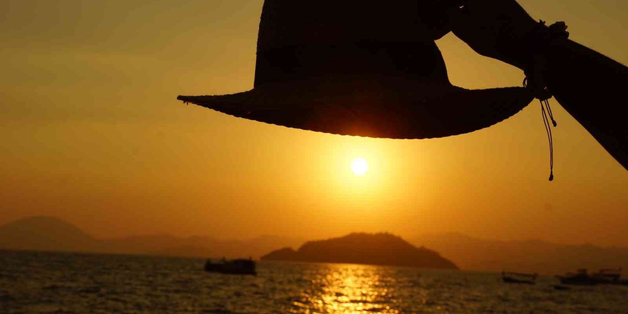 Göz kamaştıran gün batımı