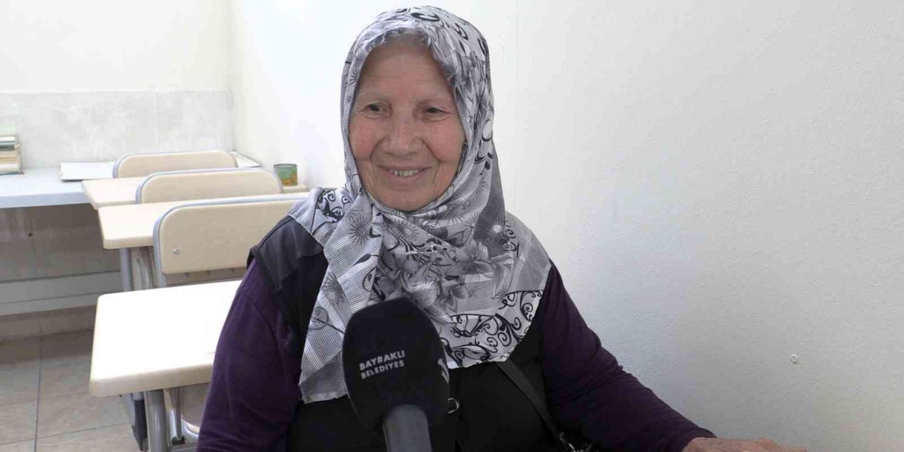 78 yaşında okuma-yazma öğrendi