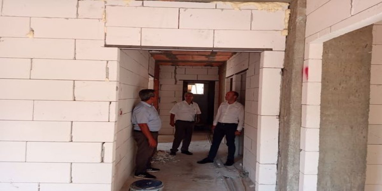 Köyceğiz’de orman yangın ekip binası yapılıyor