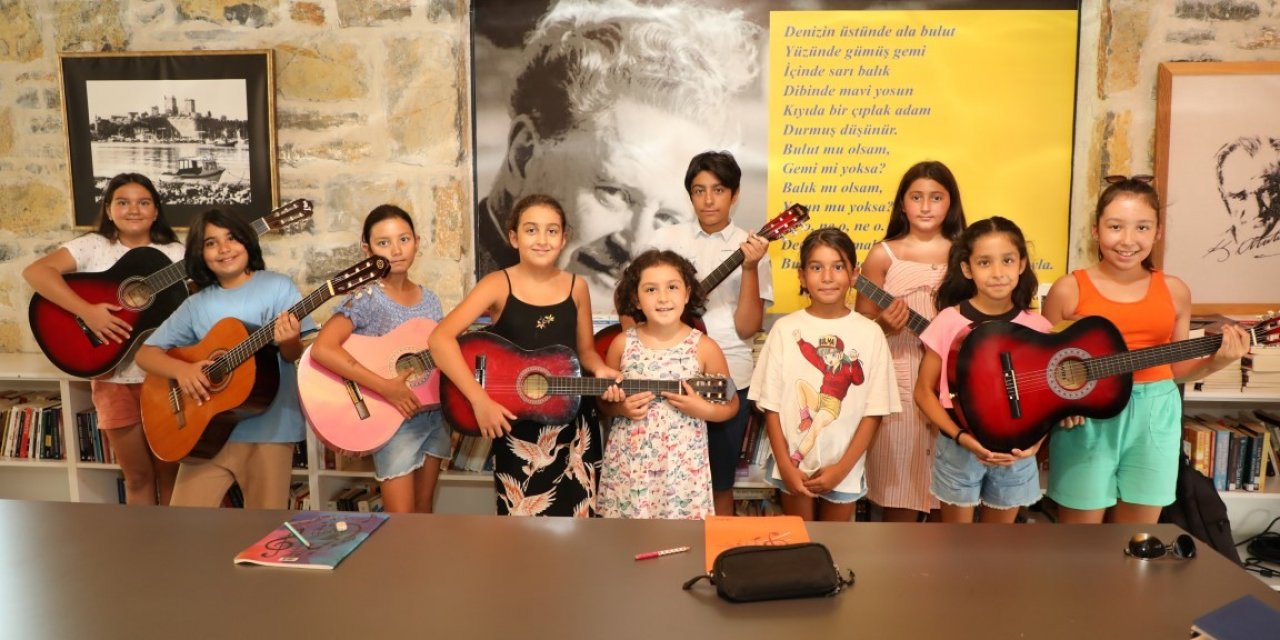 Bodrum Belediyesi’nin yaz kursları devam ediyor