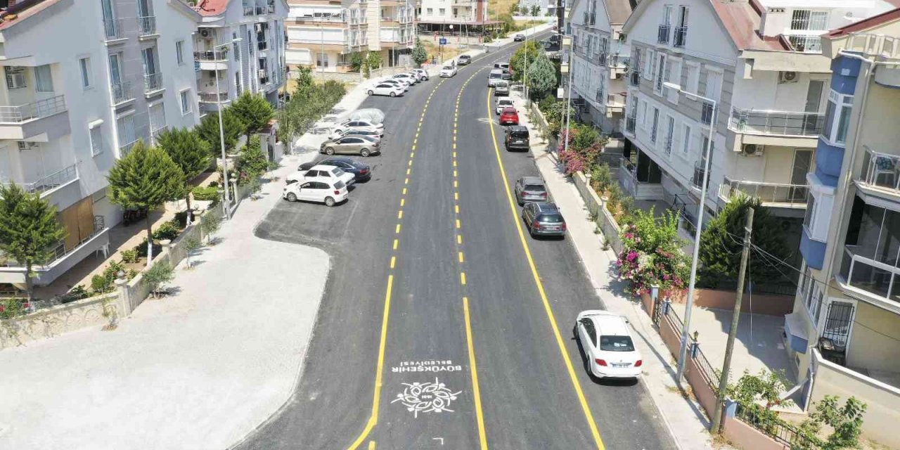 Aydın Büyükşehir Belediyesi Didim yollarını yeniledi