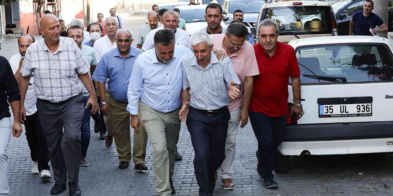 Başkan Sandal, mahalle gezilerine devam ediyor